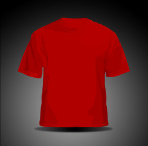 t template red shirt vector diseñar plantillas Three playeras  Frogx 34 para