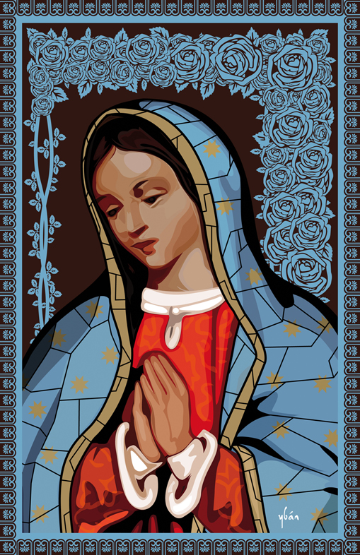 Hermosa imagen guadalupana. | Virgen de guadalupe, Nuestra señora de  guadalupe, Imagenes virgen de guadalupe