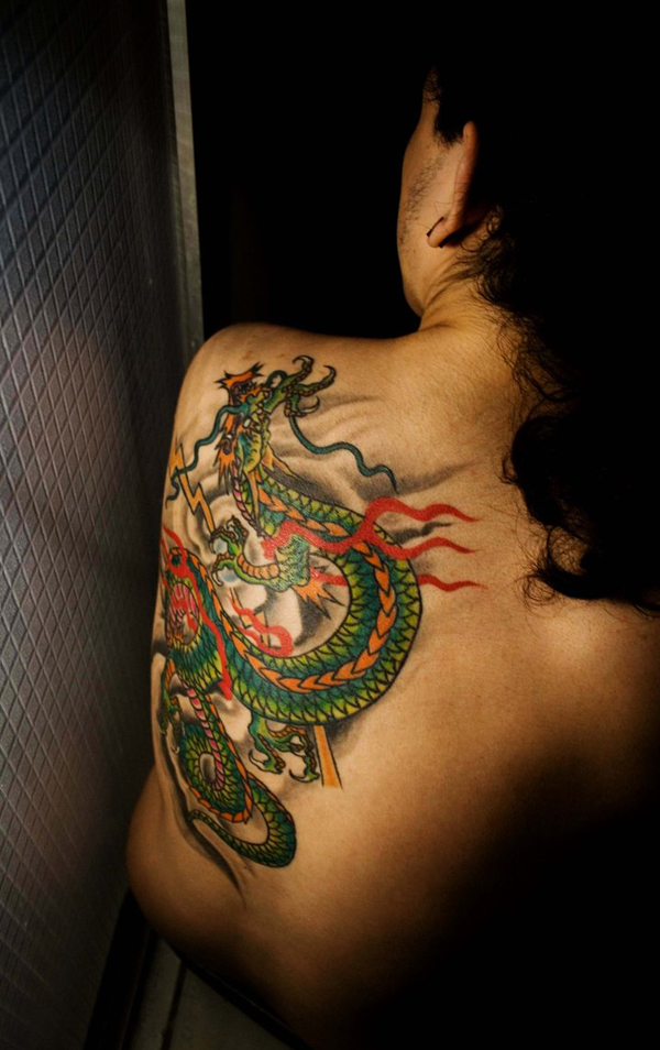 Inspiración: Increíbles tatuajes de dragones - Frogx Three