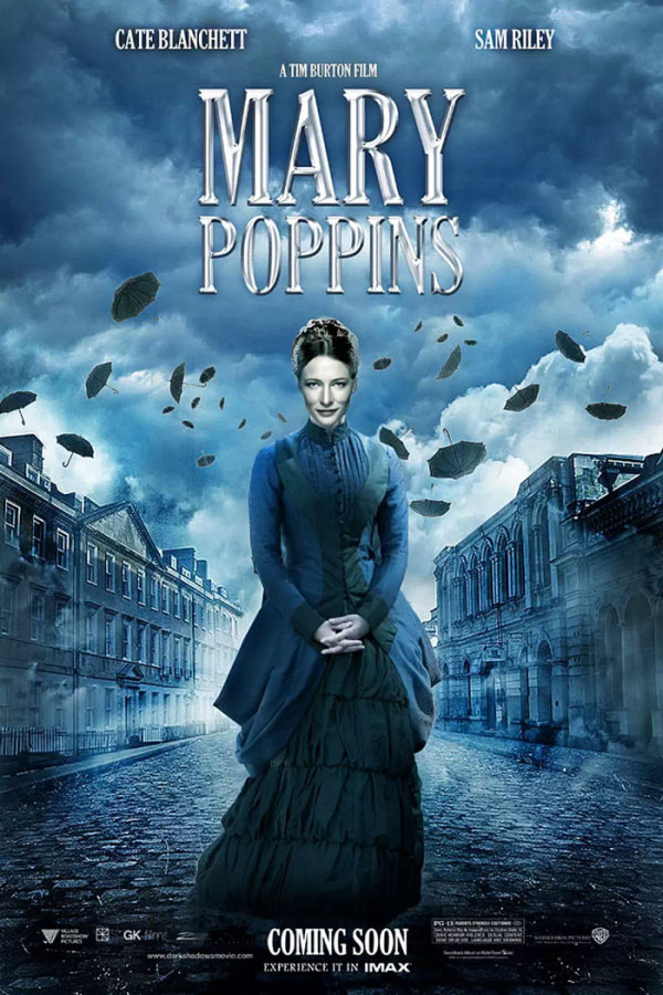 Tim Burton dirigirá la nueva película de Mary Poppins - Frogx Three