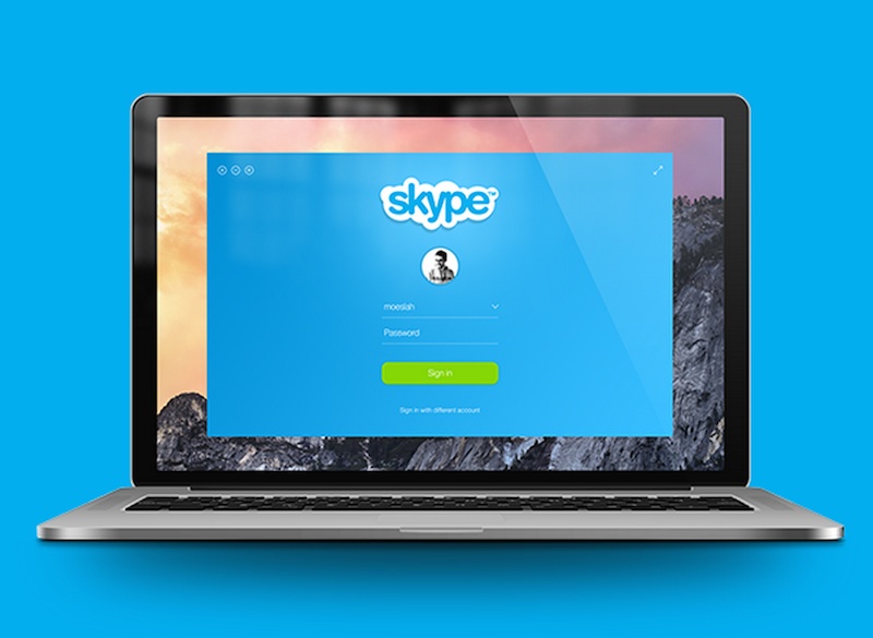 how to use skype on macbook