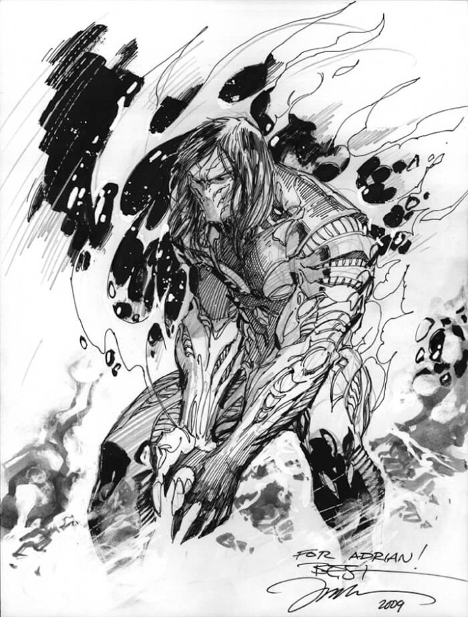 Diseños De Comics Por Jim Lee De Corea Del Sur Frogx Three