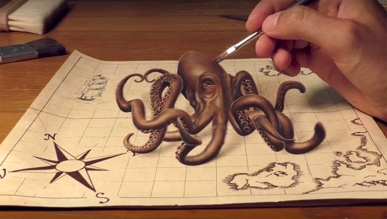 Dibujos en 3D por Stefan Pabst - Frogx Three