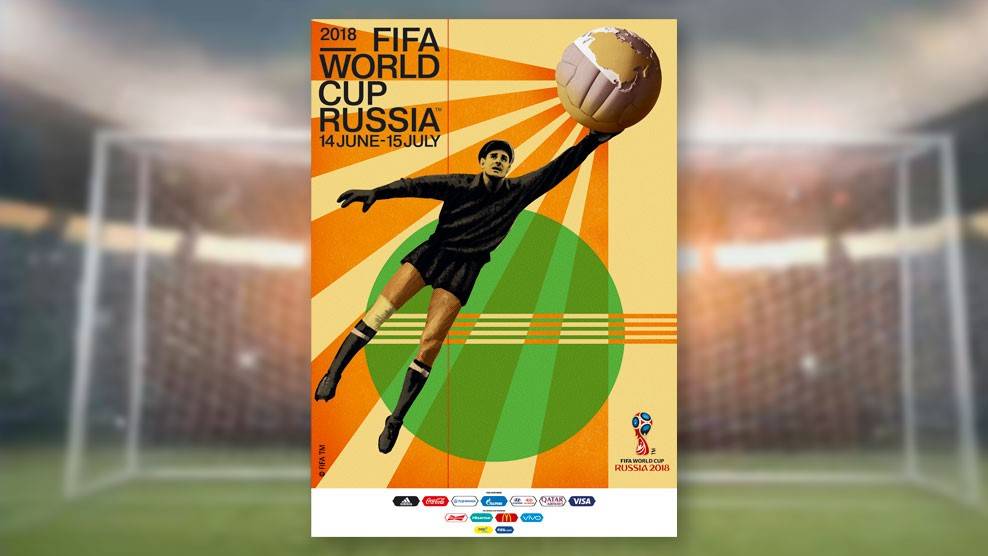 Poster Oficial Del Mundial Rusia 2018