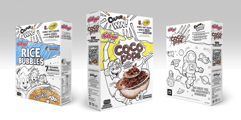 Kellogg's Lanza Diseño De Empaques Para Fomentar La Creatividad